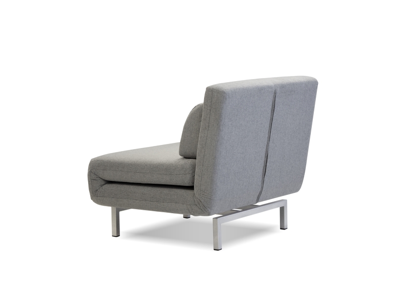 Iso Sleeper Chair Silver Scan Design
