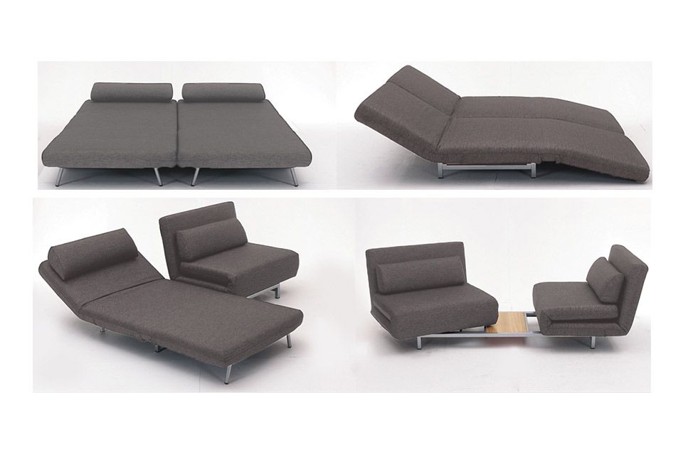 iso swivel chair double sofa bed
