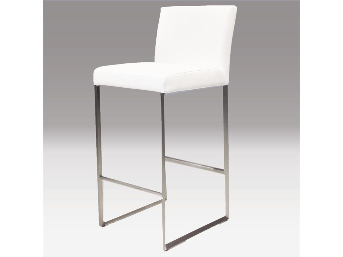 Tate Counter Stool White By Mobital, Tate Bar Stool