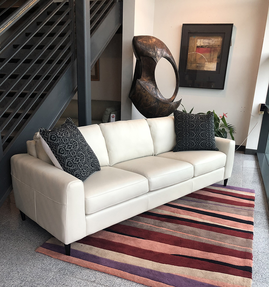 ATTICUS Leather Sofa by Palliser ScanDesign Furniture